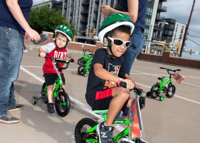 bbb kid riding bike